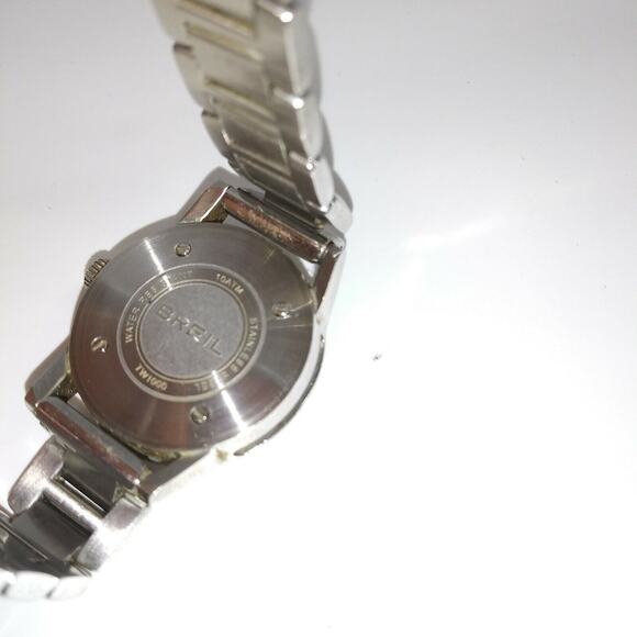 Breil Women's Wrist Watch Stainless Steel Back Mother of Pear Face Dial White - Picture 5 of 7